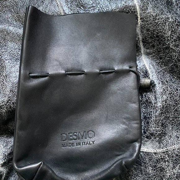 Desmo Italian Winter White Rabbit Fur Hobo Bag - Picture 6 of 7